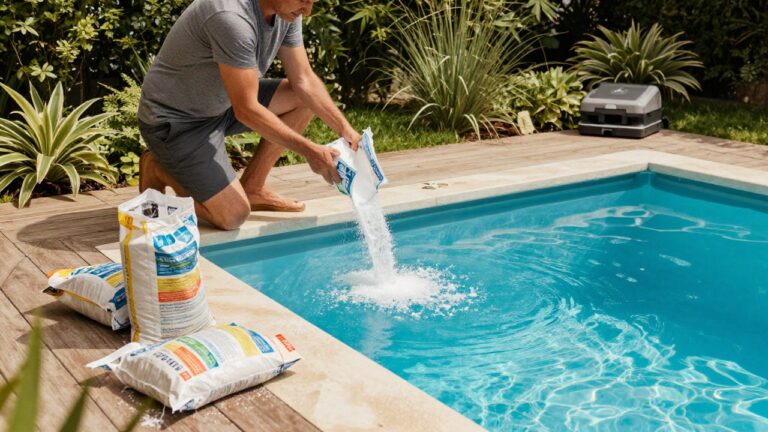 Combien de sacs de sel nécessaires pour traiter une piscine de 40m3