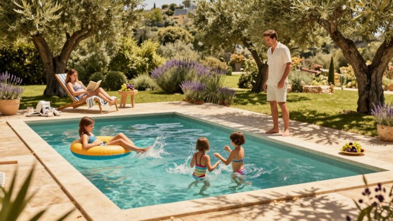 Meilleure période pour construire une piscine selon saison idéale